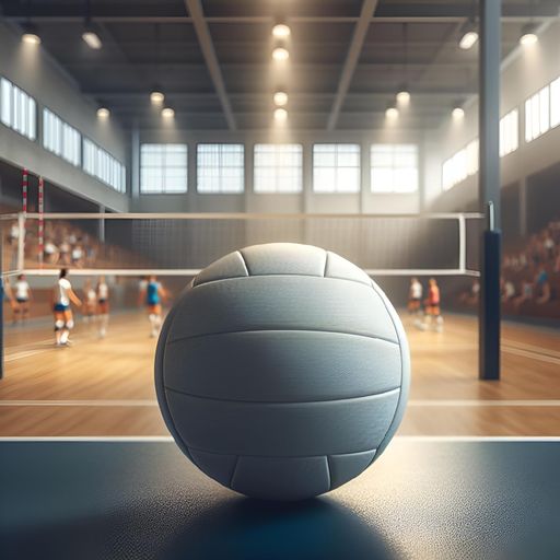 Amy in RL | an image of a volleyball ball in the middle of a court